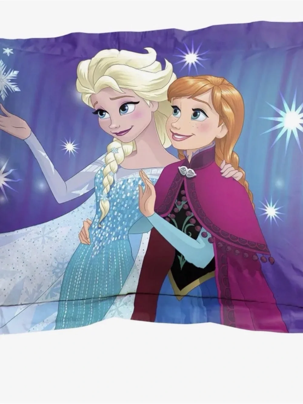 Disney Frozen Elsa & Anna 7 piece full bed set (comforter, sheets, pillowcases)